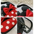 thumbnail image 6 of YOUI-GIFTS Kids Toddlers Canvas Crossbody Bag Cartoon Bow Shoulder Handbag with Cute Mouse Ear for Boys Girls, 6 of 7