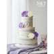 thumbnail image 5 of Flores artificiales N&T NIETING Rose, 25 unidades con tallos, color morado, 5 of 8