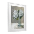 thumbnail image 2 of Stupell Industries Traditional White Hydrangeas Glass Vase White Framed Print Under Glass, 17 x 21, by Carol Robinson, 2 of 8