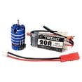 thumbnail image 1 of 1625 3500KV 6000KV 7500KV 11000KV Combo de motor ESC sin escobillas con 20 A para 1/24 1/28, 1 of 9