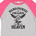 thumbnail image 4 of Inktastic Handpicked for Earth By My Tio in Heaven with Angel Wings Boys or Girls Toddler T-Shirt, 4 of 5