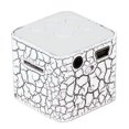 thumbnail image 1 of Mini altavoz portátil colorido crack caja de luz LED altavoz sonido Micro soporte pequeño cubo tarjeta SD/TF, 1 of 4