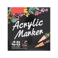 thumbnail image 2 of BotaniNest Acrylic Markers For Arts And Projects – Quick Dye Based Ink For Smooth And Precise Detailing Suitable For Paper Cardstock Canvas 2ml, 2 of 7