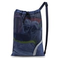 thumbnail image 1 of Mochila BeeGreen, bolsa de natación con cordón de malla, azul marino, 45 x 65 cm, 1 of 7