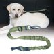 thumbnail image 3 of Cinturón de seguridad ajustable para perros y mascotas con amortiguador elástico elástico Nylon duradero reflectante Verde jinwen cinturón de seguridad para perros, 3 of 8