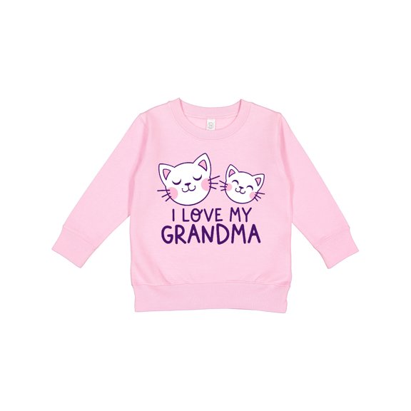 Inktastic I Love My Grandma Toddler Sweatshirt