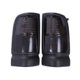 thumbnail image 4 of Miumaeov For Dodge RAM 1500/2500/3500 1994-2002 Smoked Black LED Taillights Rear Brake Lamps Assembly 1 Pair, 4 of 20