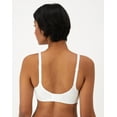 thumbnail image 3 of Bali Breathe Cotton Modal Wireless T-Shirt Bra White L, 3 of 5