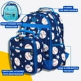 thumbnail image 2 of J World Boys Duet 16" Kids Backpack & Detachable Lunchbox Set, Baseball, 2 of 7