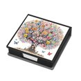 thumbnail image 1 of Rhinestones Post It Dispenser Tree Cuero Pintura Diamantes Contiene 160 Papel, 1 of 8