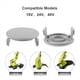thumbnail image 3 of 4x Tapa de Repuesto, 993373001 AC14HCA Tapa de Bobina de Repuesto para Cortadoras Inalámbricas + de 18 V, 24 V Y 40 V, 3 of 7