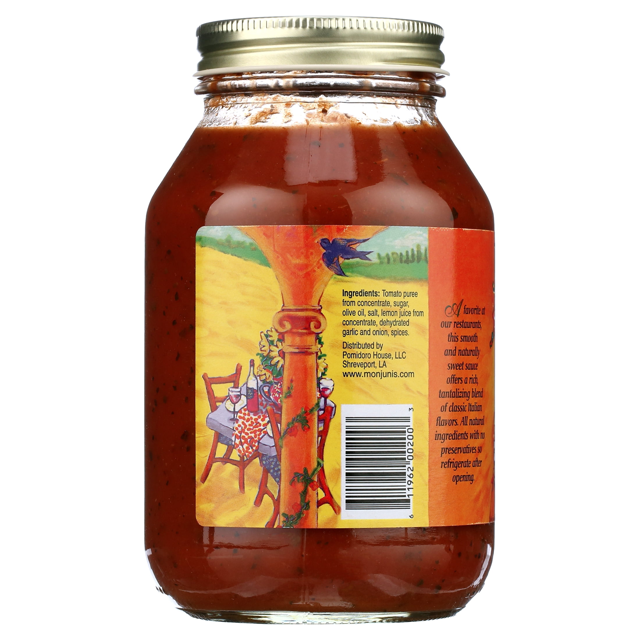 Monjunis Salsa Di Pomidoro 32oz