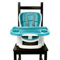 thumbnail image 4 of Ingenuity SmartClean ChairMate High Chair Booster Seat - Peacock Blue, 4 of 10