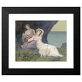 thumbnail image 2 of Pierre Puvis de Chavannes 18x15 Black Modern Framed Museum Art Print Titled - In the Heather (1896), 2 of 5