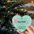 thumbnail image 5 of Heart Shaped Sea Glass Art Friendship Ornament,Friendship Gifts for Women,Pendant Friendship Christmas Tree Hanging Ornaments,Best Friend Ornaments 3.15 Inch, 5 of 9