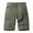 Mens Shorts Army Green, variant on Big & Tall Cargo Shorts for Men S-4X Plus Size 2025 Casual Straight Leg Solid Hiking Fishing Bermuda Short with Zipper Pockets