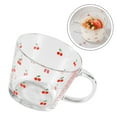 thumbnail image 4 of Glass Water Drink Cup Beverage Storage Cup Milk Container Kitchen Gadget, 4 of 8