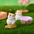 thumbnail image 4 of Cartoon Cat Figurine - Delicate Casting Fairy Garden Small Kitten Sculpture for Keepsake and Decoration - Adorable Cat Miniature for Fairy Gardens and Collectibles, 4 of 8
