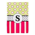 thumbnail image 4 of Evergreen Enterprises, Inc New Baskerville Peppy Monogram Vertical Flag, 4 of 7