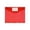 Red, variant on Plastic Binder Pockets 11 Holes Punched, Durable Envelope Dividers with Label Pocket and Fastener Closure,Portable Top Loading File Folders for 3 Ring Binder Office Organization,1Pc(Purple,12.2x9.6")