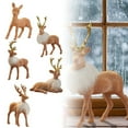 thumbnail image 5 of Festive Reindeer Sculpture Elegant Tabletop for Holiday Season and Celebration Display, 5 of 5