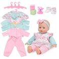 thumbnail image 2 of Baby Doll Gift Boutique, cuerpo suave de 35 cm con 4 atuendos y accesorios, 2 of 8
