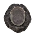 thumbnail image 5 of LYRICAL HAIR Lace Front Toupee for Men Indian Human Hair Replacement System  French Lace Mens Toupee Thin Skin Hairpieces for Man Bleached Front Knots Mens Hair Piece Unit, 5 of 6