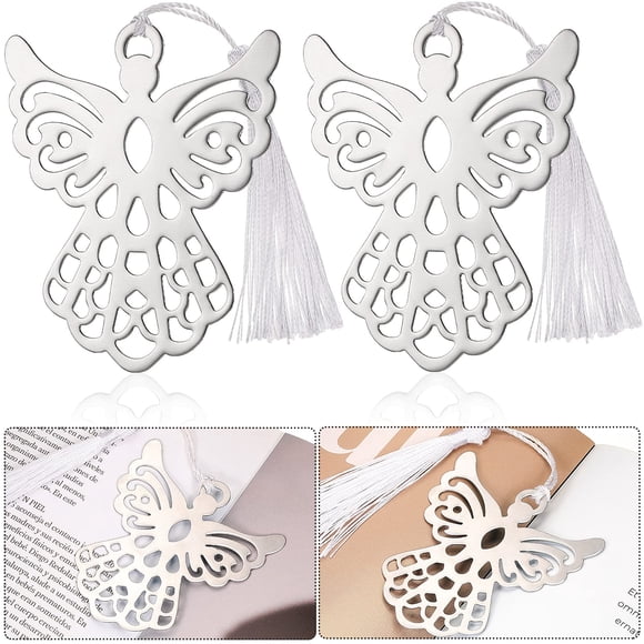 Marcador Chinco Metal Angel de 40 piezas para mujer con bolsas