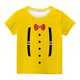 thumbnail image 2 of Niño Pequeño Camisa de Pascua Chico Manga Corta Camiseta Gráfica Cuello Redondo Crop Top para 3-14 Años Niñas Y Chico, 2 of 5