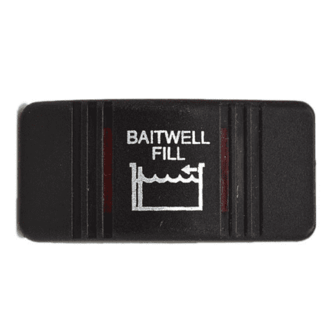 Carling Boat Contura III Rocker Switch Actuator | Baitwell Fill Lighted
