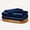 Navy Blue, variant on WVG Satin Queen Size Sheet Set Queen Size, Soft Bed Sheets Hair Friendly with Cooling Fitted Sheet and Pillowcases 16 Inch Deep Pocket for Bedroom, Dormitory and Hotel