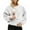 #015 White, variant on Felirenzacia Women’s Fleece Pet Carrier Sweatshirt with Front Pouch for Small Dogs & Cats, Cozy Pullover Hoodie, Winter Warm Pet Holder Top, Size: S-2XL
