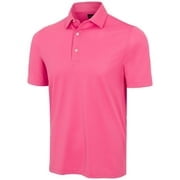 Greg Norman Freedom Micro Pique Pink Shirt Men M