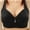 Black, variant on Npasoilc Wireless Support Bras For Women Full Coverage And Lift Plus Size Bras Post-Surgery Bra Wirefree Decorated Bralette Breathable Minimizer Bra