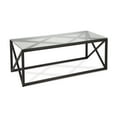 thumbnail image 3 of Evelyn&Zoe Dixon 46" Wide Rectangular Coffee Table, Blackened Bronze, 3 of 10