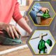 thumbnail image 4 of Almohadillas de lijado de grano 220 para Black and Decker Mouse San, paquete de 50 unidades, 4 of 6