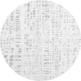 thumbnail image 1 of Ahgly Company Indoor Round Solid Gray Modern Area Rugs, 8' Round, 1 of 1