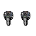 thumbnail image 1 of Sidaley de coche 4 puertos Vehículo Camión Conducción portátil Teléfono móvil 4 en 1 Adaptador de pantalla de luz de apagado automático Negro 2Conjunto, 1 of 6
