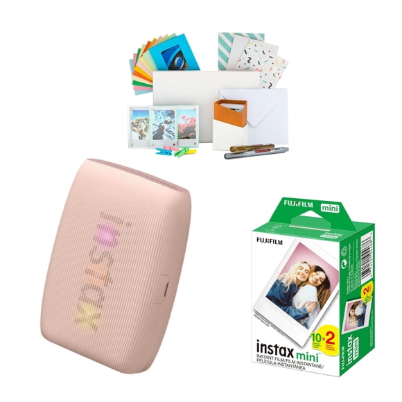 Impresora compacta para smartphone Fujifilm Instax Mini Link 3, rosa