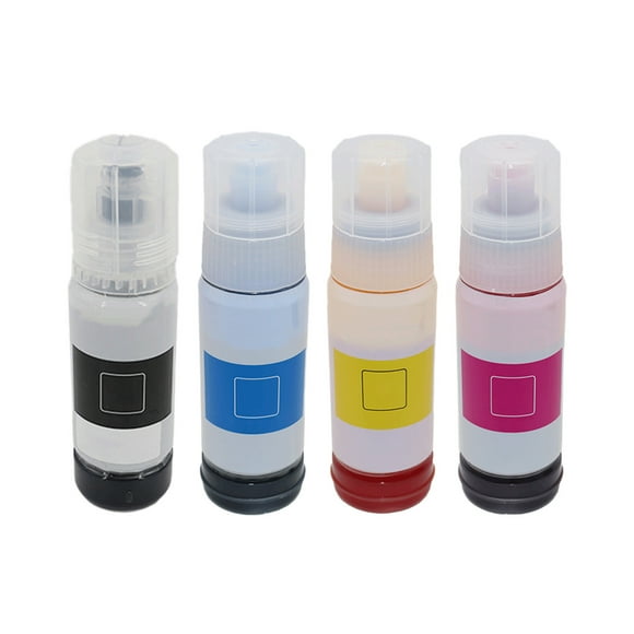 Kyursd Summer Organizers and Storage Special Offer!Ink Tank Ink For Ink Tank Color Inkjet Model 004 And 002 Compossible With Various Printers Models Refill Kit With 4 Colors 70ml Each