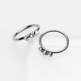 thumbnail image 3 of Triple Gem Sparkle Bendable Twist Hoop Ring, 3 of 3