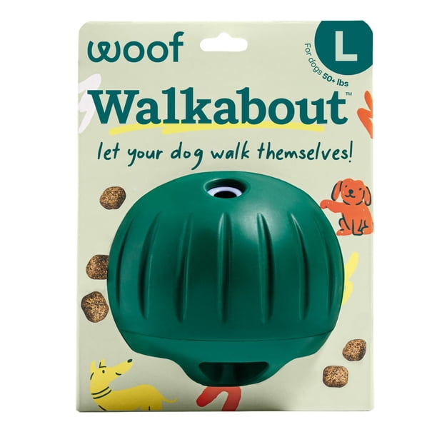 Juguete para perros WOOF Walkabout dispensador de premios tipo rompecabezas, grande
