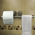 thumbnail image 2 of Domovina Rust-Free Industrial Pipe Double Toilet Paper Holder/ Wall Rack-Color:Bronze, 2 of 2