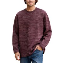 VJATTWR Men's Long Sleeve Graphic Tee with Pocket, Novelty Print On Chest, Fun Casual Shirt Xxxl