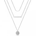 thumbnail image 1 of Beads pendant accessories metal strip, layered metal stacking, 1 of 5
