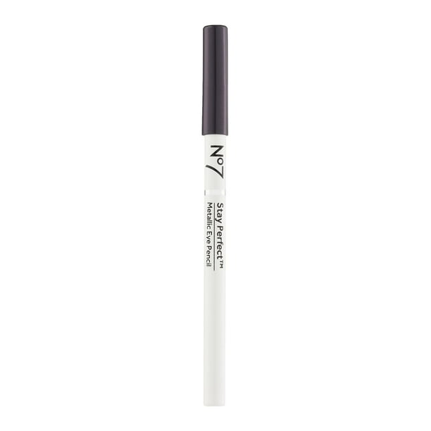 Lápiz de ojos No7 Stay Perfect Amazing Purple, 1 g, resistente al agua