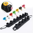 thumbnail image 5 of Washer Nozzle Tips Set with 1/4 Inch Quick Connect | Includes 7 Multi-Angle Tips | Fits 1500-4000 PSI Power Washers for Concrete, Brick & Vehicle Cleaning, 5 of 8