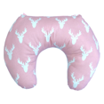thumbnail image 2 of 2 PACK - Ergonomic Pink Nursing Pillows with Moose Antler Pattern, #2pcs024fp, 2 of 3