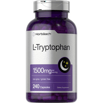 L Tryptophan 1500mg | 240 Capsules | Extra Strength | by Horbaach