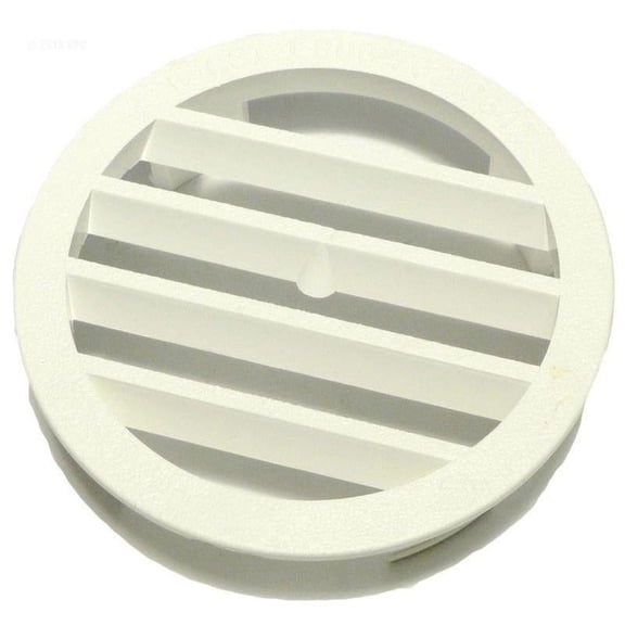 Jandy Leaf-B-Gone Concrete Wall Fitting Grate White 1-1-170
